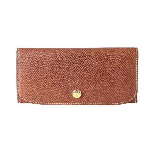美品 LONGCHAMP 箱付き レザー 長財布 ホースロゴ レッド LONGCHAMP - 美品 LONGCHAMP 箱付き レザー 長財布 ホースロゴ